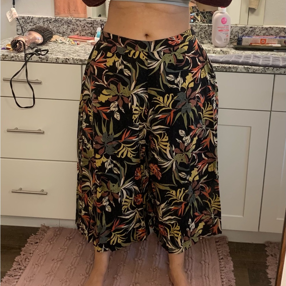 World Market Linen Culottes